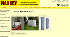 Desktop Screenshot of marbet.pl